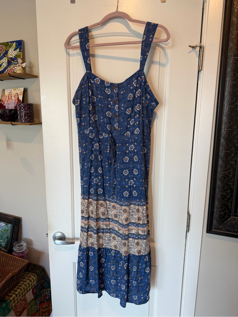 Lucky Brand Blue Floral dress